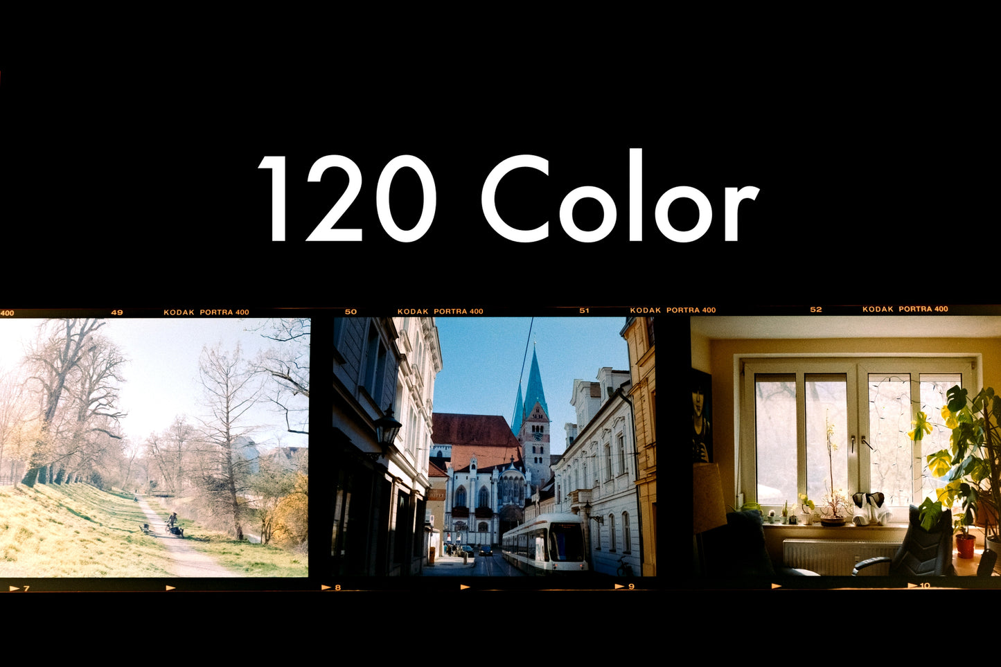 Medium Format - C41, Farbnegativ | Entwicklung, Scans, Abzüge